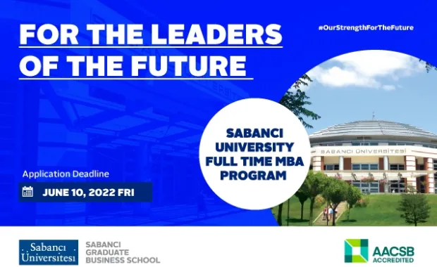 Sabancı MBA Program Scholarship Application Deadline is June 10th, 202