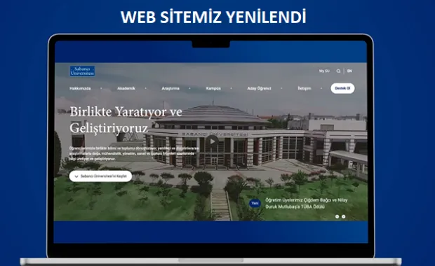 Sabancı University Main Website Has Been Renewed