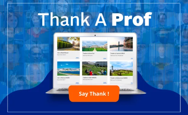 Thank a prof