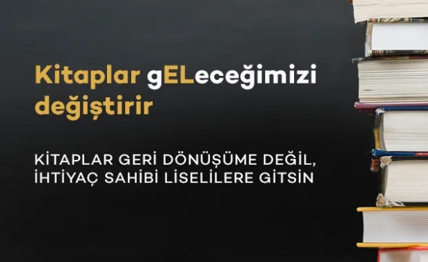 Kitaplar Geri Dönüşüme Değil, İhtiyaç Sahibi Liselilere Gitsin