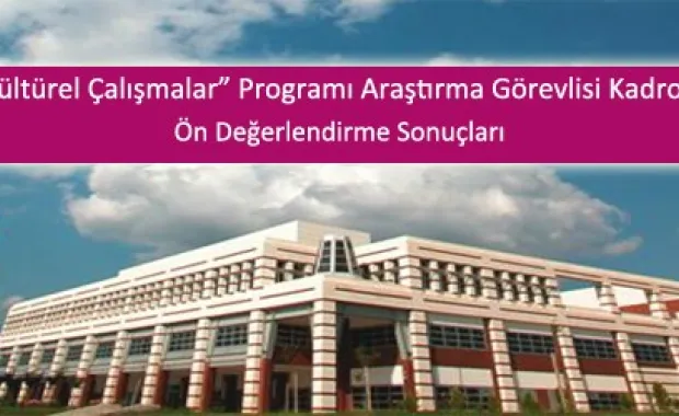 Kültürel Çalışmalar