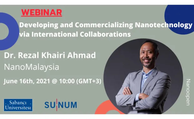 Nano Open Seminer Serisi'nin yeni konuğu Rezal Khairi Ahmad