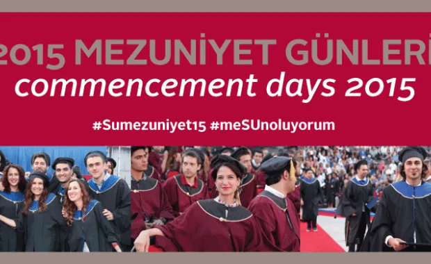 Sabancı Üniversitesi’nde mezuniyet heyecanı
