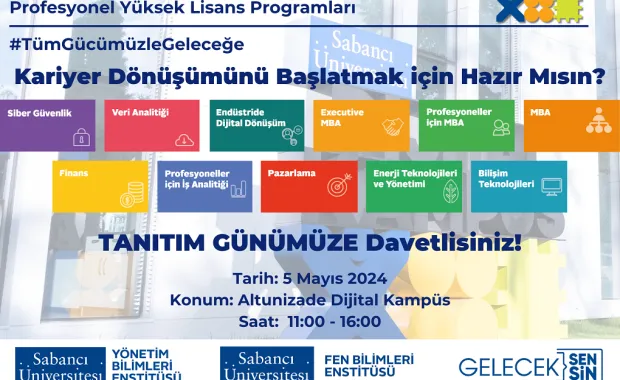 Profesyonel Yüksek Lisans Programları Tanıtımı Altunizade Dijital Kampüs’te!