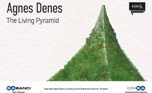 Agnes Denes&#039;in “Yaşayan Piramit” Eseri  Dört Mevsim SSM&#039;de