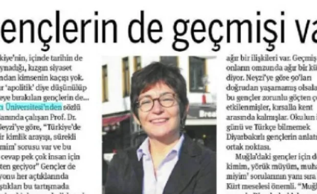 İlk kez gençlere yönelik bir sözlü tarih çalışması Sabancı Üniversitesi Öğretim Üyesi Leyla Neyzi tarafından yapılıyor
