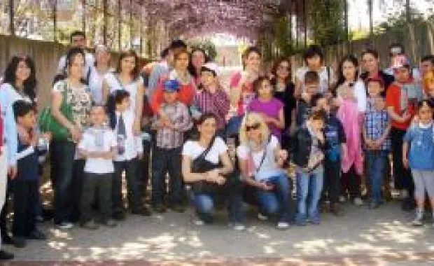 Tohum Otizm Vakfı'ndan gelen çocuklar Sabancı Üniversitesi'ni şenlendirdi