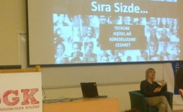 Kadın girişimciler kampüsteydi