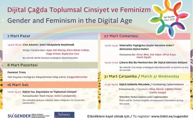 SU Gender Mart Ayı Özel Programını Açıkladı