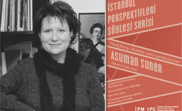 İstanbul Perspektifleri Söyleşi Serisi'nin yeni konuğu Asuman Suner