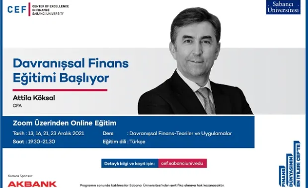 CEF Tarafından Hazırlanan Davranışsal Finans Eğitimi Başlıyor