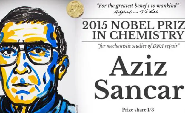 Nobel Kimya Ödülü'nü Prof. Aziz Sancar Kazandı