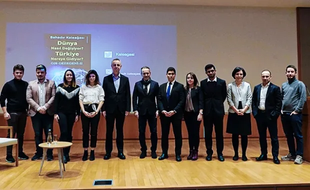 Sabancı Üniversitesi Uluslarası İlişkiler ve Diplomasi Kulübü Bahadır Kaleağası’nı ağırladı