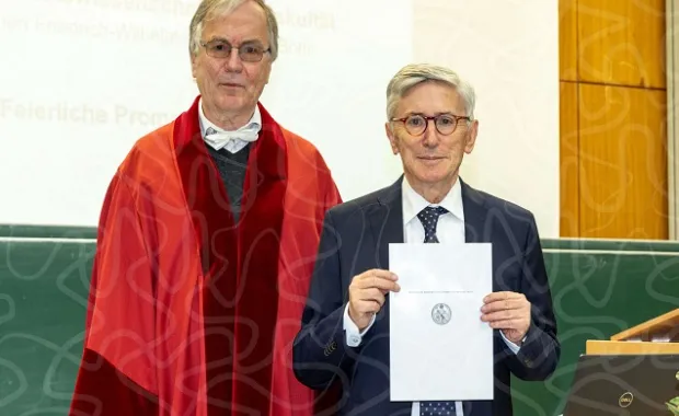 Emeritus Öğretim Üyemiz Prof. Bahri Yılmaz&#039;a Doktora Ödülü