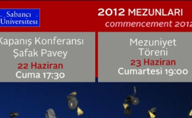 Sabancı Üniversitesi’nde mezuniyet heyecanı!