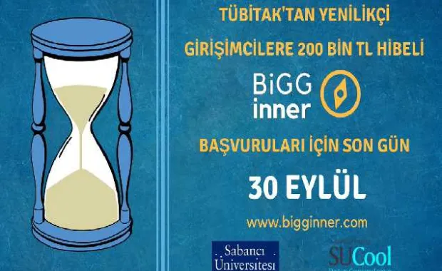 BiGGInner İçin Son Başvuru Tarihi 30 Eylül