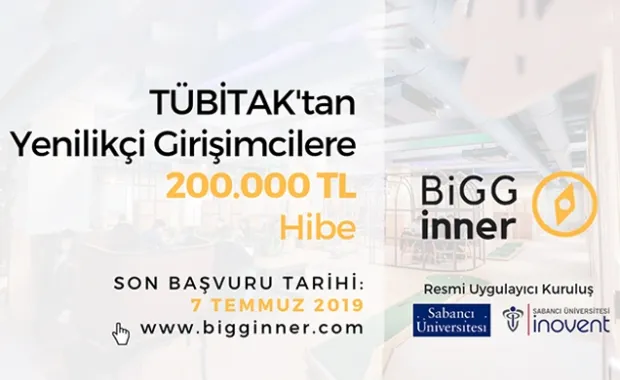 BIGGInner Programı 2019 Yılı Başvuruları Devam Ediyor