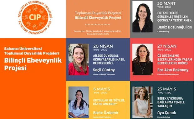 Bilinçli Ebeveynlik Projesi seminerleri bahar dönemi başlıyor