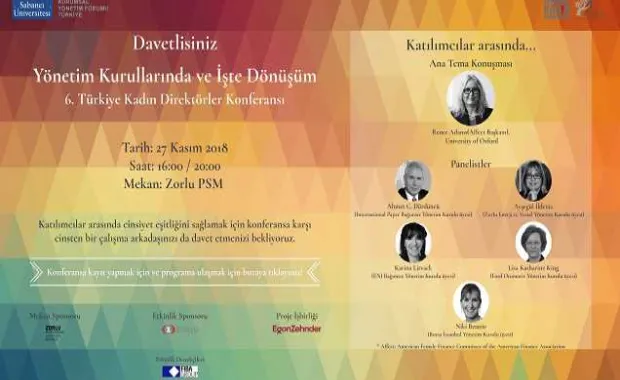 Yönetim Kurullarında ve İşte Dönüşüm
