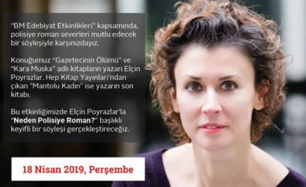 Bilgi Merkezi Edebiyat Etkinliklerinin yeni konuğu Elçin Poyrazlar