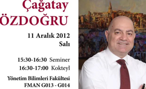 MBA Kulüp Esas Holding CEO’su Çağatay Özdoğru’yu ağırlıyor