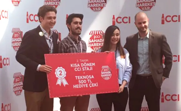 Öğrencilerimiz "​​​​​Sahada Hareket Var​"​ yarışmasında ikinci oldu