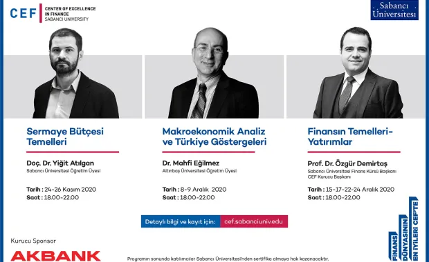 CEF, Sertifika Programları Kapsamında 3 Farklı Eğitim Düzenleyecek