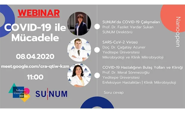 "Covid-19 ile Mücadele" Nano Open Webinarı