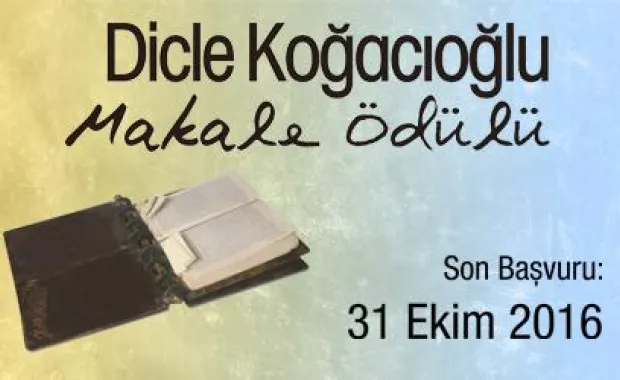 Dicle Koğacıoğlu Makale Ödülü 7. yılında