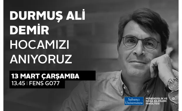 Durmuş Ali Demir Hocamızı Anıyoruz