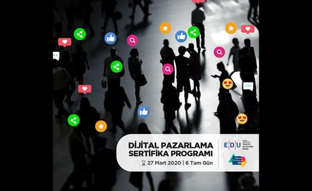 Profesyonellere özel EDU Dijital Pazarlama Sertifika Programı