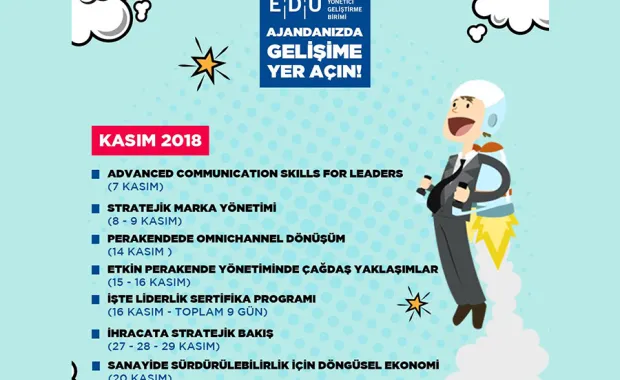EDU’dan profesyonellere yönelik eğitimler