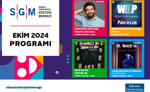 Sabancı Üniversitesi Gösteri Merkezi (SGM), Ekim Ayında Açılıyor
