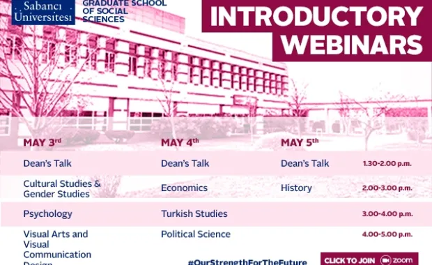 Sosyal Bilimler Enstitüsü Lisansüstü Program Tanıtım Webinarları başlıyor