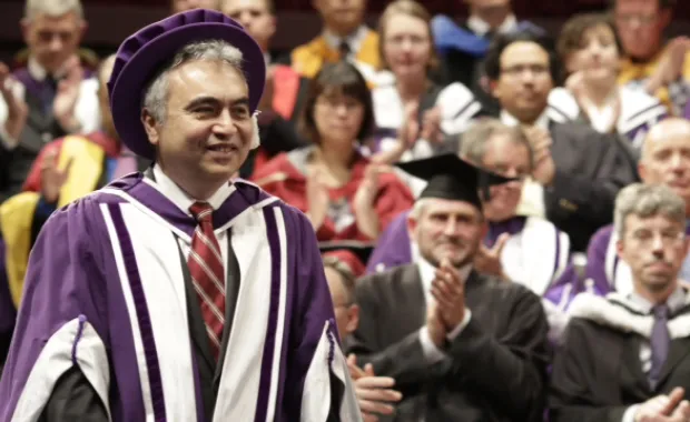 IICEC'in Onursal Başkanı Fatih Birol'a doktora