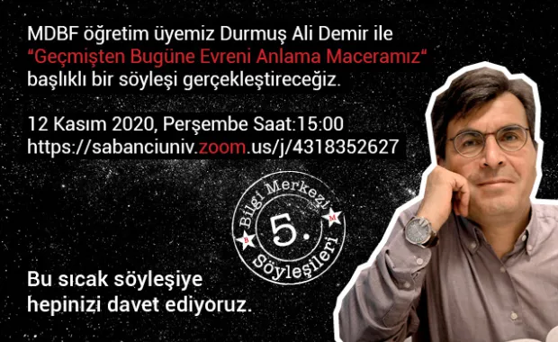 BM Söyleşileri, Durmuş Ali Demir ile "online" devam ediyor