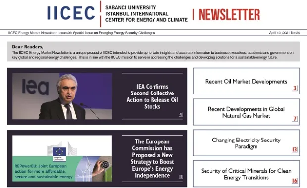 IICEC Energy Market Newsletter - 26