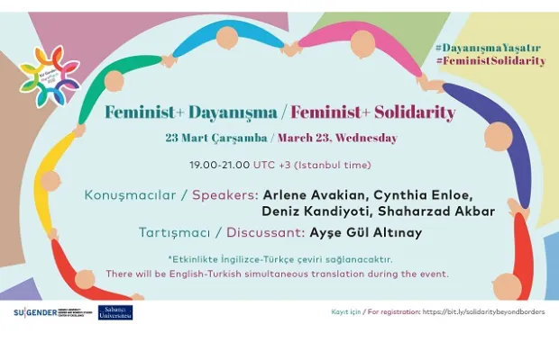 SU Gender Mart Ayı Etkinlikleri “Feminist+ Dayanışma” Söyleşisi ile Devam Ediyor