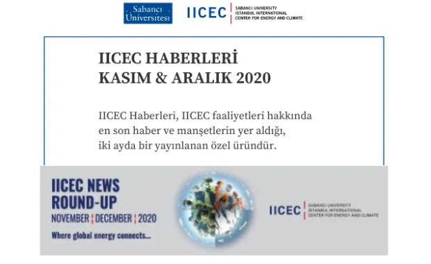 IICEC Haberleri Kasım & Aralık 2020