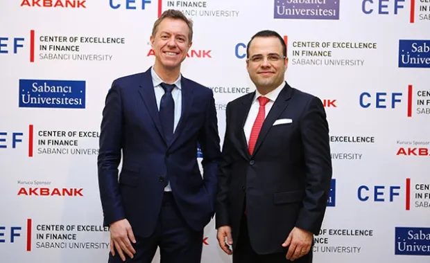 Uluslararası finans ve döviz piyasaları uzmanı Prof. Geert Bekaert CEF'in davetlisi oldu
