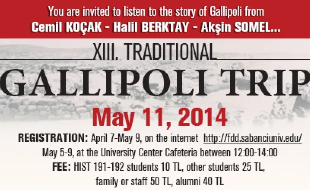 XIII. Geleneksel Gelibolu Gezisi