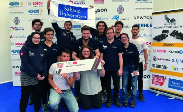 Sabancı Motorsport Teknolojileri Kulübü öğrencileri Formula Student Yarışmasında