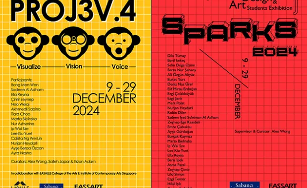 SSBF Sanat Galerisi İki Yeni Sergiye Ev Sahipliği Yapıyor: Project 3V.4 &amp; Sparks