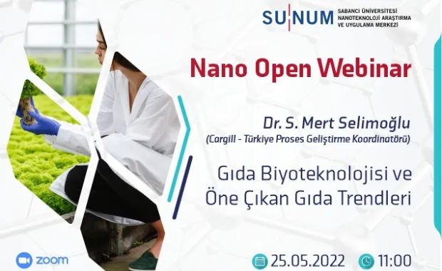 Nano Open Seminer Serisi&#039;nin yeni konuğu Dr. S. Mert Selimoğlu