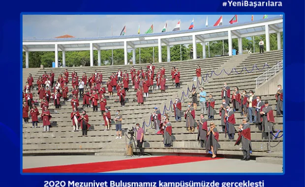 2020 Mezuniyet Buluşmamız kampüsümüzde gerçekleşti