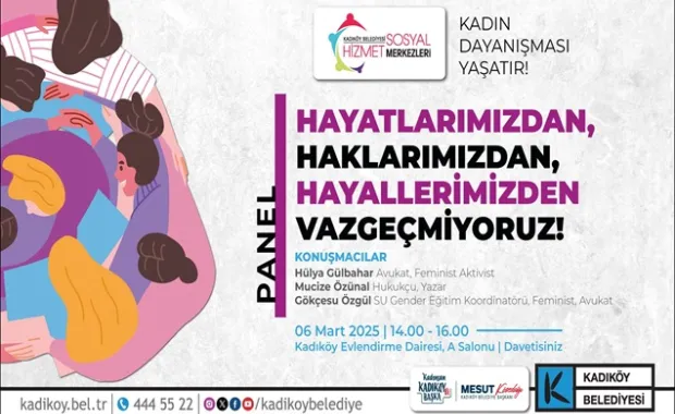 Sabancı Üniversitesi’nden Gökçesu Özgül, Kadıköy’de Kadın Hakları Panelinde