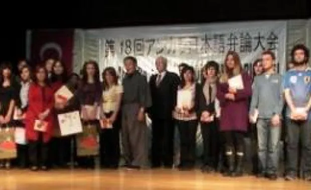 20. İstanbul Japonca Konuşma Yarışması'nda öğrencimiz birinci oldu