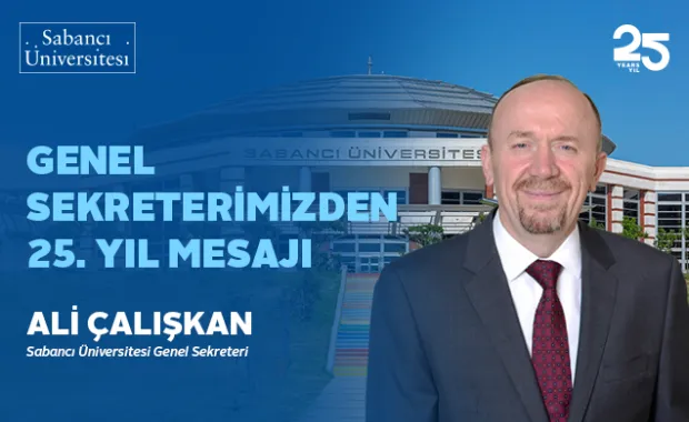 Genel Sekreterimiz Ali Çalışkan’ın 25. Yıl Mesajı Sizinle!