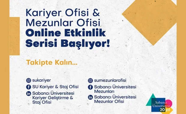Online Etkinlik Serisi Başlıyor