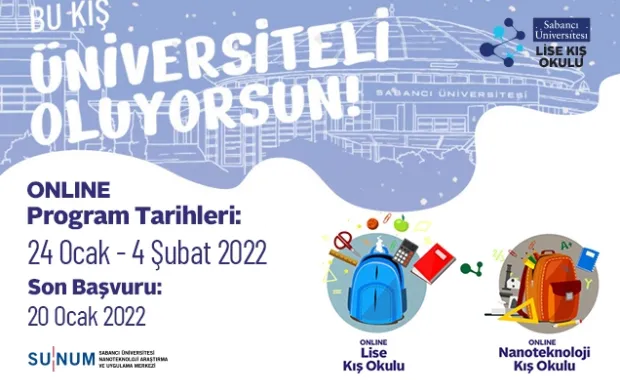 Sabancı Üniversitesi Lise Öğrencilerine Üniversite Deneyimi Yaşatmayı Sürdürüyor